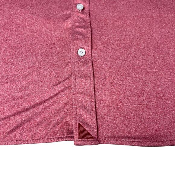 Untuckit Men's Long Sleeve Button Down Collared Performance Shirt Sz L - Picture 6 of 9